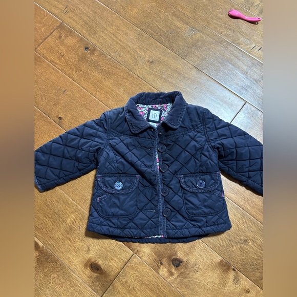 Baby gap coat size 18-24 months girls quilted - Picture 1 of 3